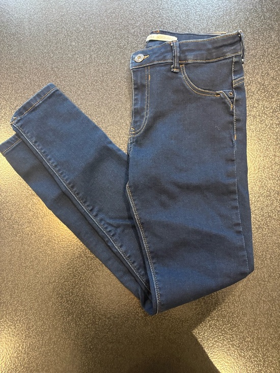 Bershka Denim - Size 8 - EU 40 Bershka Women's Navy Skinny Jeans